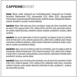 PowerBar Caffeine Boost 20 frascos x 25 ml