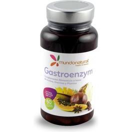 Natural World Gastroenzyme 60 Capsules