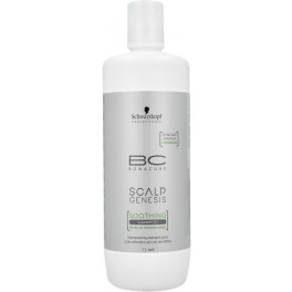 Schwarzkopf Bc Scalp Genesis Soothing Shampoo 1000 Ml Unisex