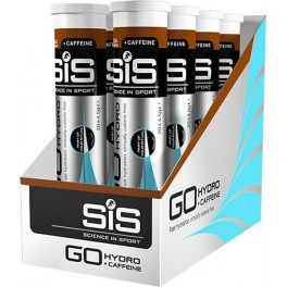 SIS Go Hydro con Cafeína 8 tubos x 20 tabletas SIS Go Hydro con Cafeína 8 tubos x 20 tabletas