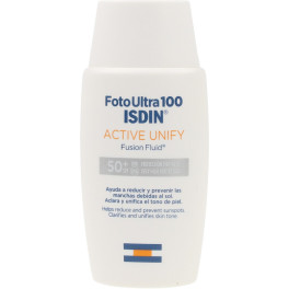 Isdin Foto Ultra Active Unify Fusion Fluid Spf50+ 50 Ml Unisex