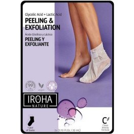 Iroha Nature Lavander Foot Mask Socks Exfoliation Unisex