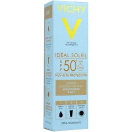 Vichy Idéal Soleil Antimanchas Spf50 50 ml Unissex
