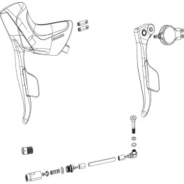 Sram Mecanismo De Maneta Izquierda Rival Etap Axs Freno Disco (incluye Apoyamanos)