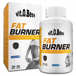 VitOBest Fat Burner Tripla Ação 90 cápsulas - Queimadores