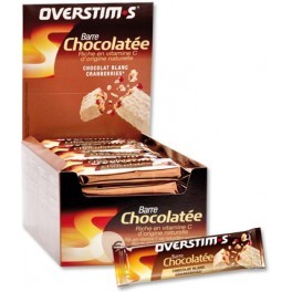 Overstims Barrita de Chocolate - Vitamina C 30 barritas x 50 gr Overstims Barrita de Chocolate - Vitamina C 30 barritas x 50 gr