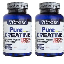 Pack Victory Pure Creatine (100% Creapure) 2 bouteilles x 120 capsules