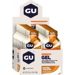 GU Energy Gel con 20 mg de Cafeína - 24 geles x 32 gr GU Energy Gel con 20 mg de Cafeína - 24 geles x 32 gr