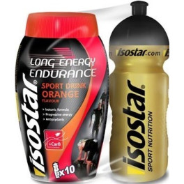 Isostar Long Energy 790 gr + Bidón Oro 650 ml 