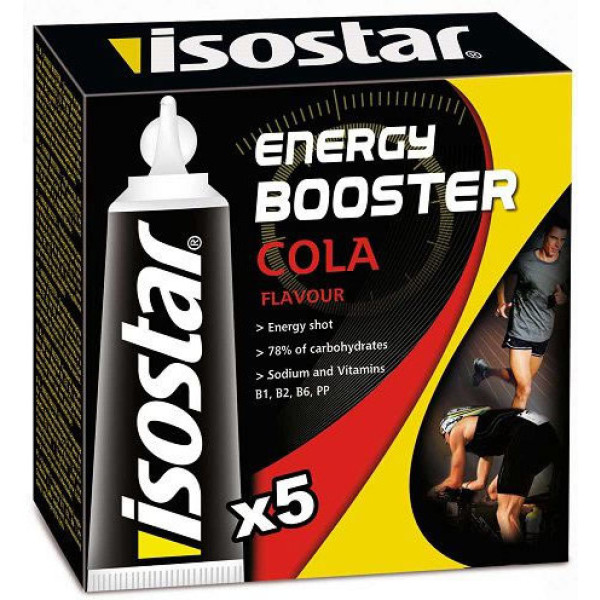 Isostar Energy Booster Cola 5 géis x 20 gr