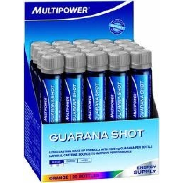 Multipower Guarana Shot 20 viales x 25 ml