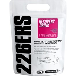 226ERS RECOVERY DRINK 500 GR - Batido Sem Glúten para Recuperação Muscular - Baixo em Açúcar / Baixo em Açúcar - WHEY Milk Whey Protein