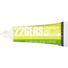 226ERS Energy Plus Gel BIO Citron avec 25 mg de Caféine - 1 Gel x 25 gr / Sans Gluten