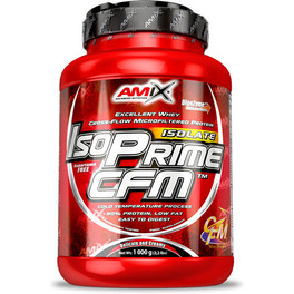 Amix IsoPrime CFM Isolate Protein 1 Kg - Contiene Enzimas Digestivas, Proteínas para Aumentar Masa Muscular