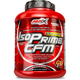 Amix IsoPrime CFM Isolate Protein 2 Kg - Contiene Enzimi Digestivi, Proteine per Aumentare la Massa Muscolare