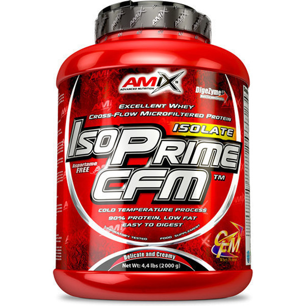 Amix IsoPrime CFM Isolate Protein 2 Kg - Contém Enzimas Digestivas, Proteínas para Aumentar a Massa Muscular