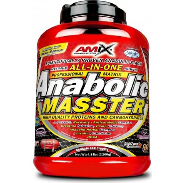 Amix Anabolic Master 2,2 kg de proteína aumenta a força