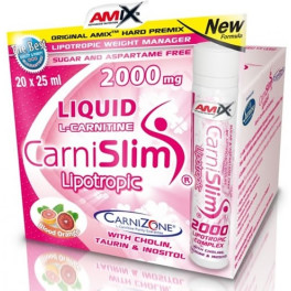 Amix Carnislim Lipotropic 2000 20 ampollas x 25 ml - Contiene Colina, Taurina e Inositol