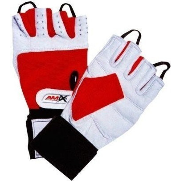 Amix Handschoenen Polsbandje - Rood/Wit