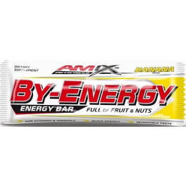 Amix Performance By-Energy Bars 1 barre x 50 gr Fournit des vitamines, de l'énergie, des minéraux et des acides aminés