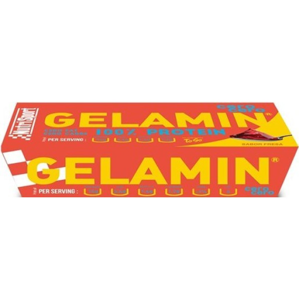 Nutrisport Protein Gelatina - Gelamina 100% Proteína Cero.Cero Embalagem 2 potes x 135 gr