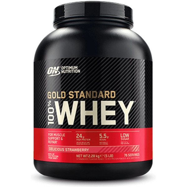 Optimum Nutrition Protein On 100% Whey Gold Standard 5 Lbs (2.27 Kg)
