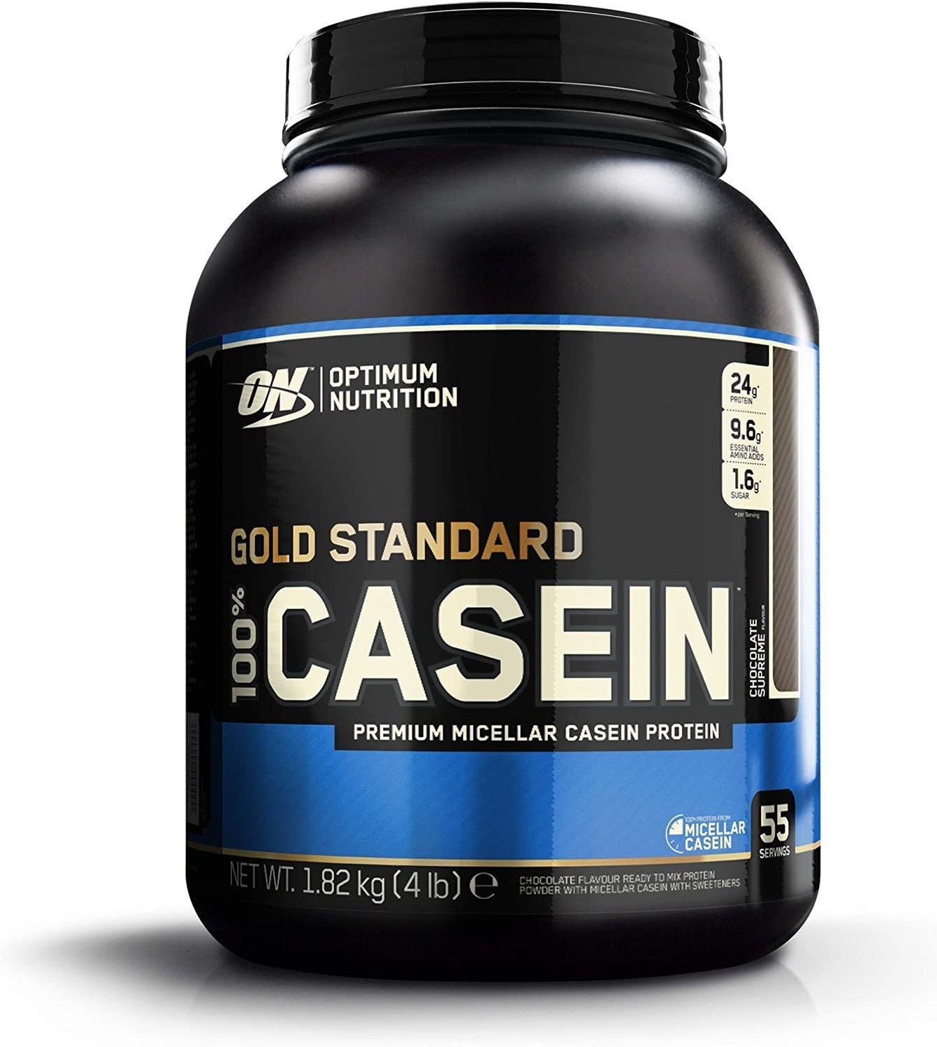 Optimum Nutrition Proteina On 100 Casein Gold Standard 4 Lbs 1 Kg Bulevip