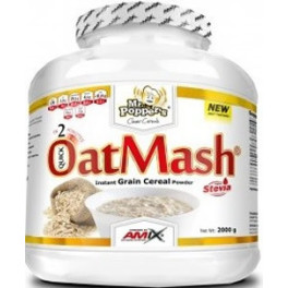 Amix OatMash - Oatmeal Mr Poppers 2 kg de carboidratos ricos em proteínas
