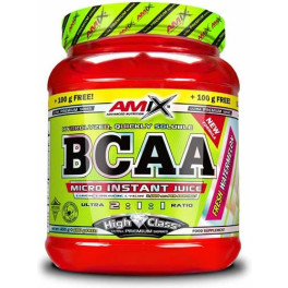 Amix BCAA Micro Instant Juice 400 Gr + 100 Gr - Aminoácidos Ramificados 2:1:1 Aumenta Energía y Resistencia / BCAA Polvo