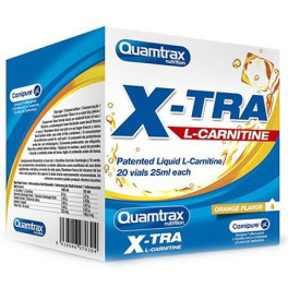 Quamtrax Xtra L-Carnitine 20 vials x 25 ml