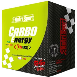 Nutrisport Carbo Energy Tabs Masticables 8 packs x 4 comp