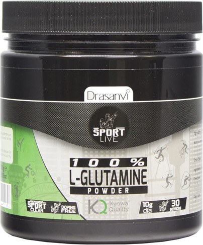 Drasanvi 100% L-Glutamina Powder 300 gr Drasanvi 100% L-Glutamina Powder 300 gr
