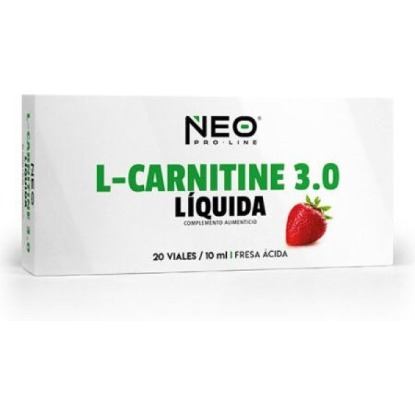 NEO ProLine L-Carnitina 3.0 20 frascos x 10 ml