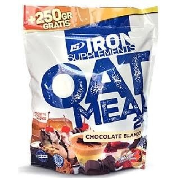Iron Supplements Oatmeal - Harina de Avena 2 kg + 250 gr Extra