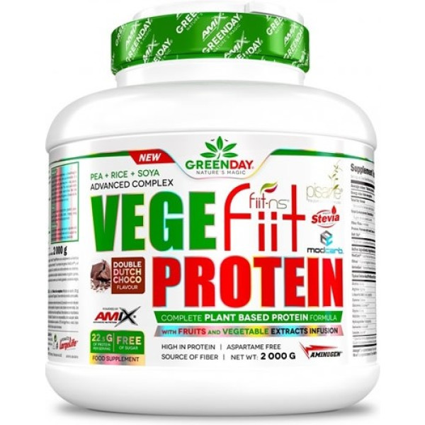 Amix GreenDay Vegefiit Protein - Proteine Vegetali 2 kg
