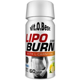 VitOBest LipoBurn 3300 mit L-Carnitin 1 Fläschchen x 60 ml