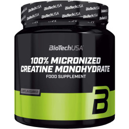 BioTechUSA 100% Monohydrate de Créatine Micronisée 500 gr