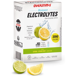 Overstims Bebida de Electrolitos 10 sticks x 5 gr
