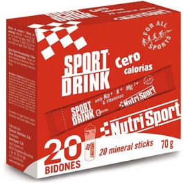 Nutrisport Sport Drink 0 Calorías 20 Sticks
