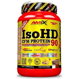 Amix Pro Iso HD CFM Protein 90 800 gr - Fórmula de Proteína Aislada de Suero / Recuperador Muscular, Muy Baja en Grasas y Azúcares