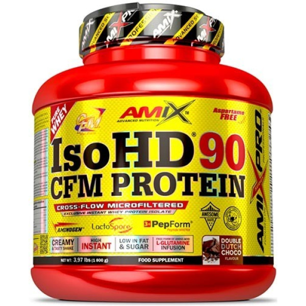 Amix Pro Iso HD CFM Protein 90 1800 gr - Favorece el Mantenimiento de la Masa Muscular