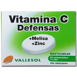 Vallesol Vitamina C Defensas 24 comprimidos