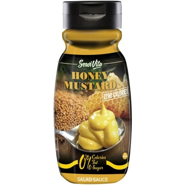 Molho de Mostarda e Mel Servivita sem Calorias 320 ml