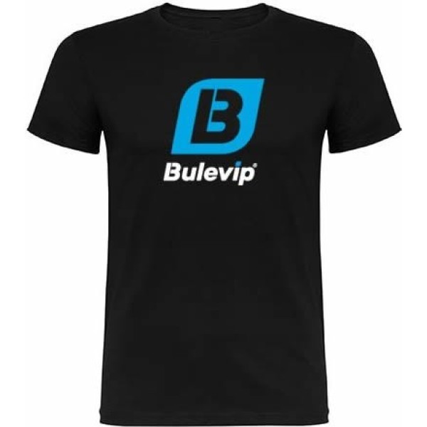 Bulevip Camiseta Manga Corta Hombre - Negra