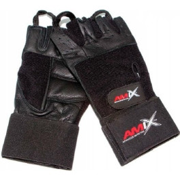 Luvas de BodyBuilding Amix Luvas de Pulso - Preto