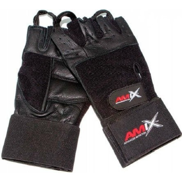 Incubus Anoniem Aanleg Amix BodyBuilding Handschoenen Polshandschoenen - Zwart - BULEVIP
