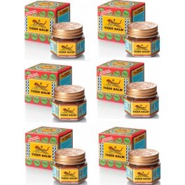 Tiger Balm Bálsamo de Tigre Rojo Pack 6 botes x 19 gr Tiger Balm Bálsamo de Tigre Rojo Pack 6 botes x 19 gr