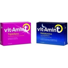 Pack VitAmint T-Melatonina + VitAmint T+Triptófano Pack VitAmint T-Melatonina + VitAmint T+Triptófano