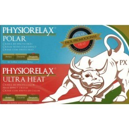 Physiorelax Pack Promocional Polar + Ultra Heat 2 botes x 75 ml Physiorelax Pack Promocional Polar + Ultra Heat 2 botes x 75 ml