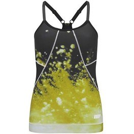 MyProtein Camiseta Tirantes con Grafitis para Mujer - Dorada MyProtein Camiseta Tirantes con Grafitis para Mujer - Dorada